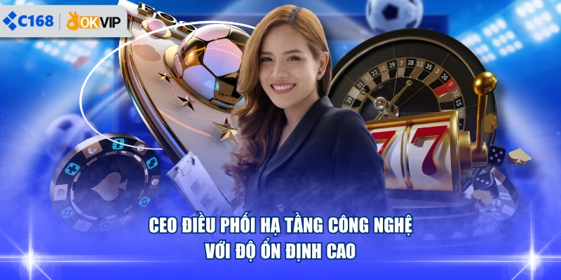 CEO điều phối hạ tầng công nghệ với độ ổn định cao
